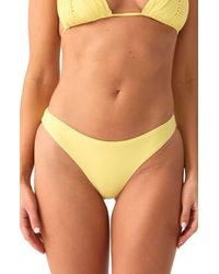 PQ Swim - Basic Ruched Bikini Bottoms - Lyst