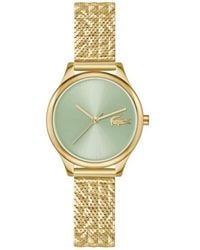 Lacoste - Mini Crocodelle Mesh Strap Watch, 28Mm - Lyst