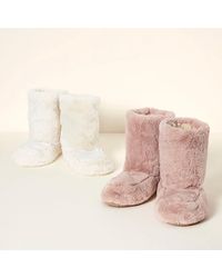 Uncommon Goods - Cozy Warming Booties By Pantuss - Lyst