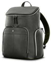 Samsonite - Mobile Solution 2 Leather Deluxe Backpack - Lyst