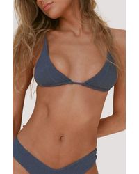 Stone Fox - Lina Triangle Bikini Top - Lyst