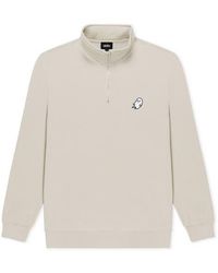 Alix - Heartly Ghost Quarter Zip Pullover - Lyst