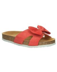 Think! - Crissi Bow Slide Sandal - Lyst