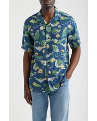 Pendleton - Floral Cotton Camp Shirt - Lyst