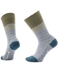 Smartwool - Everyday Popcorn Cable Knit Merino Wool Blend Crew Socks - Lyst