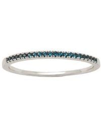 MADE BY MARY - Birthstone Stacking Ring - Lyst