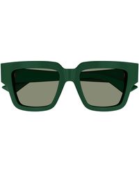 Bottega Veneta - 52mm Square Sunglasses - Lyst