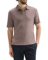 Theory - Kayser Solid Modal Blend Polo - Lyst