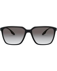 Prada - 58mm Square Sunglasses - Lyst