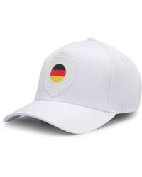 BOSS - Poulin Lux Flag Patch Adjustable Baseball Cap - Lyst