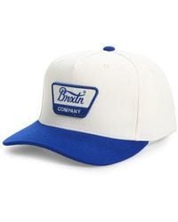 Brixton - Linwood Snapback Baseball Cap - Lyst
