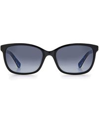 Kate Spade - Tabitha 53mm Gradient Polarized Rectangular Sunglasses - Lyst