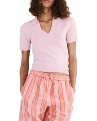 Mango - Johnny Collar Polo - Lyst