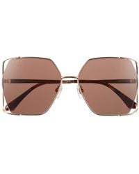 DIFF - Donna Iv 61Mm Gradient Square Sunglasses - Lyst