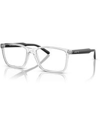 Arnette - 52Mm Rectangle Optical Glasses - Lyst