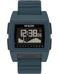 Nixon - Base Tide Pro Digital Silicone Strap Watch - Lyst
