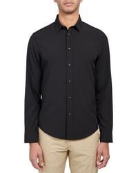 Brooklyn Brigade - Slim Fit Solid 4-Way Stretch Performance Long Sleeve Shirt - Lyst