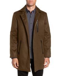 W.r.k. - Kilo Slim Fit Wool Blend Coat - Lyst