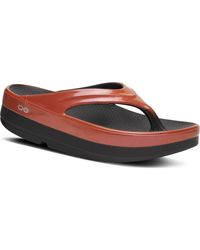 OOFOS - Oomega Oolala Luxe Flip Flop - Lyst