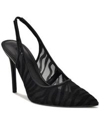 Nine West - Feather Pointed Toe Slingback Pump - Lyst