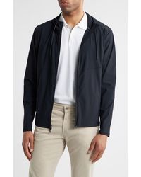 Johnnie-o - Marshal Stretch Nylon Hooded Jacket - Lyst