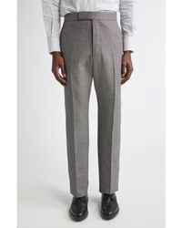 Thom Browne - Fit 1 Super 120S Wool Backstrap Pants - Lyst
