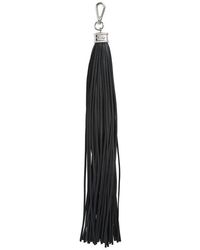 McQueen - Leather Tassel Bag Charm - Lyst