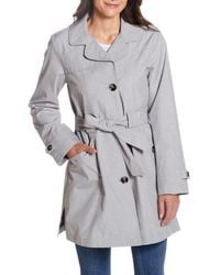 Gallery - Belted Raincoat - Lyst