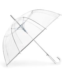 Shedrain - Auto Open Stick Clear Dome Umbrella - Lyst