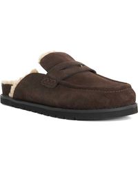 Dune - Goldy Faux Shearling Mule - Lyst