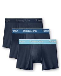 Tommy John - 3-Pack Second Skin 6-Inch Stretch Modal Boxer Briefs - Lyst