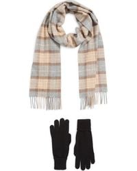 Johnstons of Elgin - Cashmere Scarf & Gloves Set - Lyst