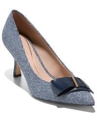 Cole Haan - Felicia Bow Pointed Toe Pump - Lyst