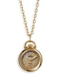 Shinola - Runwell Watch Pendant Necklace At Nordstrom - Lyst