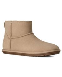 UGG - Classic Mini Deconstructed Genuine Shearling Lined Boot - Lyst