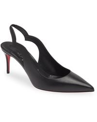 Christian Louboutin - Hot Chick Pointed Toe Slingback Pump - Lyst