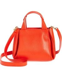 REE PROJECTS - Mini Avy Pebbled Leather Top Handle Bag - Lyst