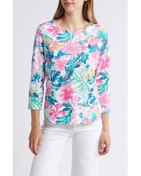 Tommy Bahama - Ashby Isles Perfect Paradise Floral Cotton T-shirt - Lyst