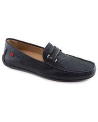 Marc Joseph New York - Bryant Park Leather Weave Driver Loafer - Lyst