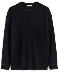 Madewell - Crewneck Alpaca Blend Rib Sweater - Lyst