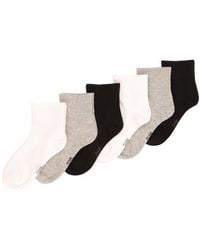 Felina - Assorted 6-Pack Ankle Socks - Lyst