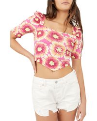 Free People - Give Me More Crop Top - Lyst
