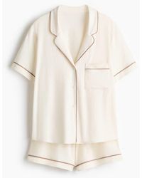 H&M - Viscose-Blend Pyjamas - Lyst