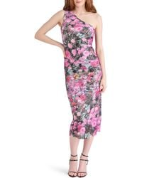 Steve Madden - Sacha Floral Lace Body-Con Dress - Lyst