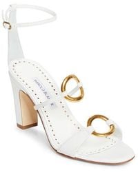 Manolo Blahnik - Hisfahan Ankle Strap Sandal - Lyst