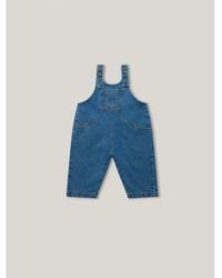 The Simple Folk - The Oversized Denim Dungaree Kids - Lyst