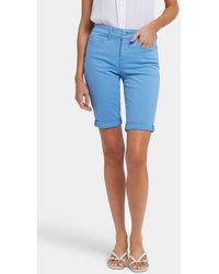 NYDJ - Briella Cuffed Bermuda Shorts - Lyst