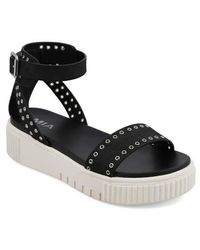 MIA - Evelin Ankle Strap Platform Sandal - Lyst