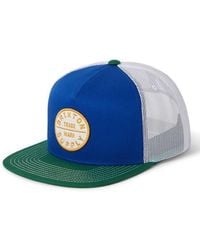 Brixton - Oath Logo Patch Snapback Trucker Hat - Lyst