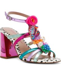 Betsey Johnson - Azallia Ankle Strap Sandal - Lyst